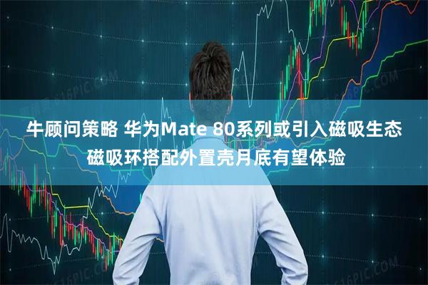 牛顾问策略 华为Mate 80系列或引入磁吸生态 磁吸环搭配外置壳月底有望体验