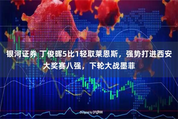 银河证券 丁俊晖5比1轻取莱恩斯，强势打进西安大奖赛八强，下轮大战墨菲